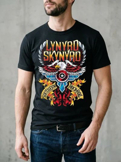 Remera Fanwear Lynyrd Skynyrd Unisex