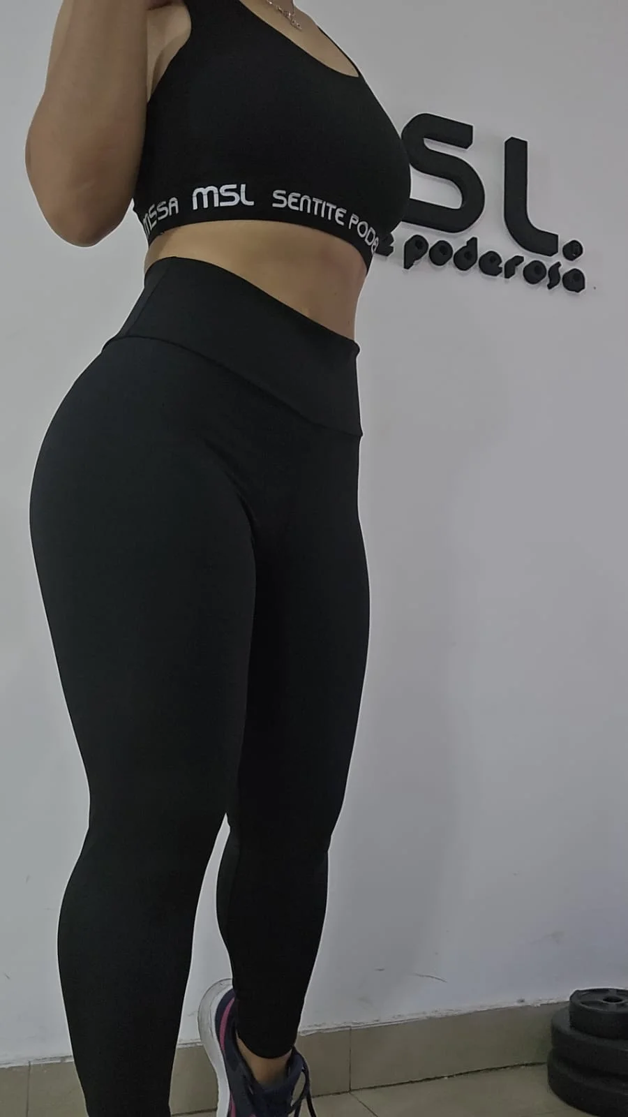 Calzas basicas de lycra chupines