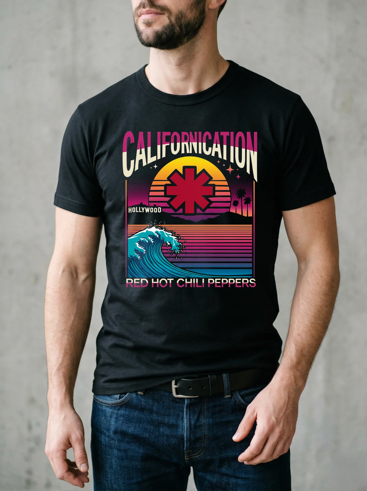 Remera Fanwear Red Hot Chilli Peppers Unisex
