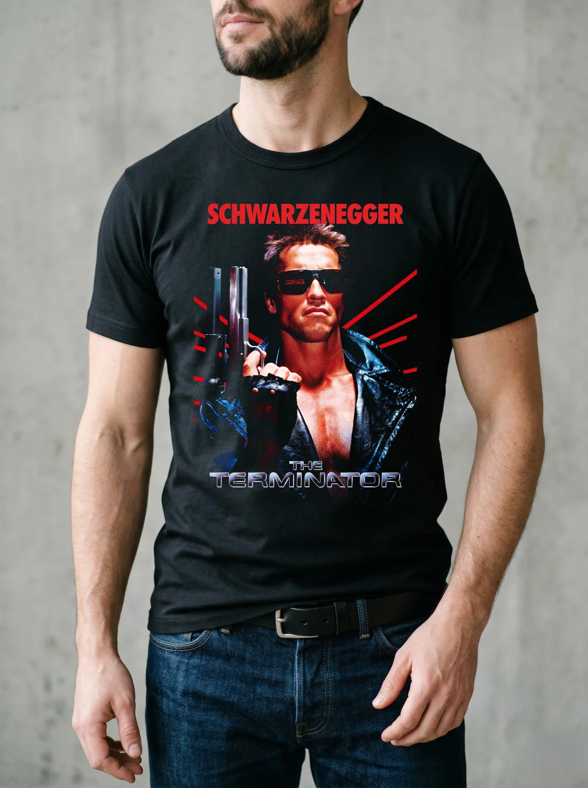 Remera Fanwear Terminator Arnold Unisex